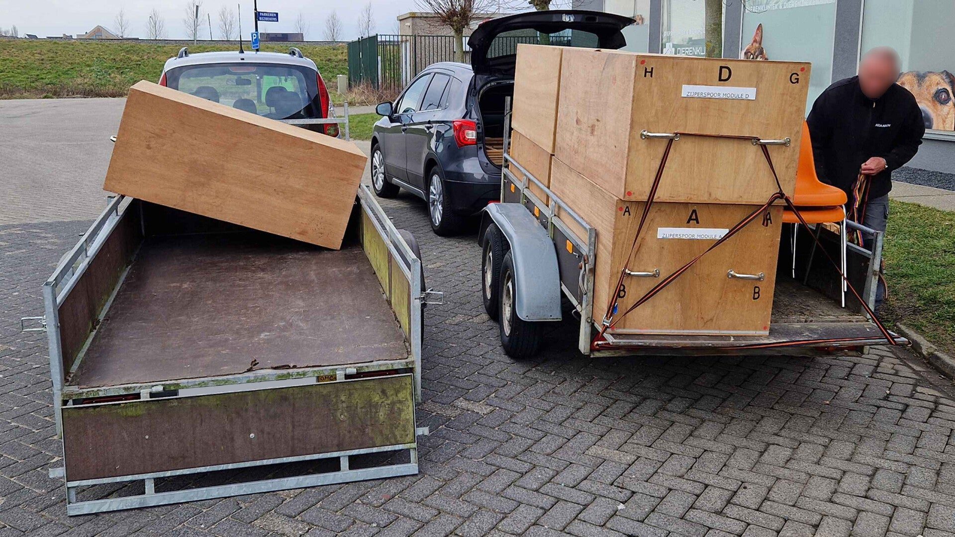 Ik heb m'n wagen volgeladen...